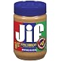Jif Peanut Butter Chunky 510 g (Pack of 6) by Jif