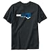 T SHIRT BLACK "L" KRAV MAGA FIGHT