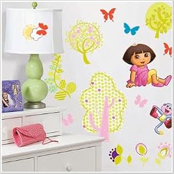 Dora the Explorer Nickelodeon Peel & Stick Wall Decor