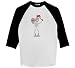 Skeleton Armor - Raglan 3/4 Sleeve T-Shirt