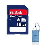SanDisk 16GB Class 4 SDHC Memory Card and Case Logic Universal Neoprene Poc ....