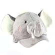 Winter Faux Fur Elephant Animal Fuzzy Plush Cadet Hat