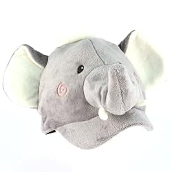 Winter Faux Fur Elephant Animal Fuzzy Plush Cadet Hat