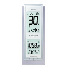 CASIO wave ceptor  �d�g�N���b�N IDC-200J-8JF �d�q���߂���Z�j�J�����_�[�@�\����