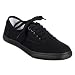 Women's Mossimo Supply Co. Olga Canvas Flat Sneakers - Black
