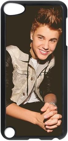 Justin Bieber Custom Case for iPod Touch 5, VICustom iTouch 5 Protective Cover(Black&amp;White) - Retail Packaging