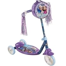 Huffy Disney Frozen Preschool Scooter, Resin Wheels with PVC Tires
