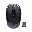 2.4GHz Wireless Optical Nano Mouse (Black) (USB)