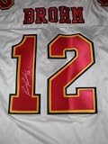 Brian Brohm Autographed/Hand Signed Jersey White Louisville