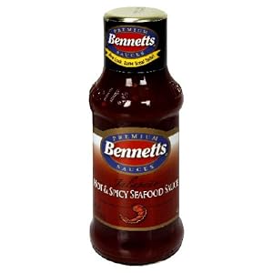 Bennetts, Sauce Seafood Hot, 12-Ounce (12 Pack) by Bennetts