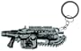 NECA Gears of War Keychain Metal - Lancer