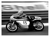 Yamaha GP Motorcycle Giclee Poster Print