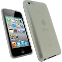 iGadgitz Clear Durable Crystal Gel Skin Case Cover (Thermoplastic Polyurethane TPU) for Apple iPod Touch 4th Generation 8gb, 32gb, 64gb + Screen Protector