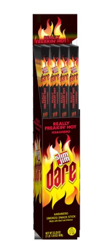 Slim Jim Dare Habenero Sticks (Pack of 24)