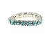 Toe Ring - T1 - Crystal Band ~ Aqua