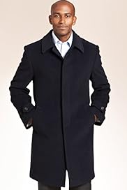 Big Tall Collezione Wool Rich Coat with Cashmere