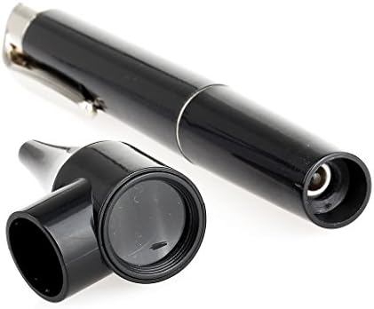 Jazza Top Brand ENT Clinical Diagnostic Otoscope with Specula - Black