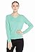 MIUK Women's 100% Cashmere Sweater Basic Slim V-Neck Long Sleeve Pullovers