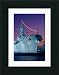 USS Alabama Framed Art Print,19.4 in. x 24.7 in. Framed