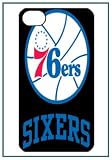 NBA Philadelphia 76ers iPhone 4s iPhone4s Black Designer Hard Case Cover Protector Bumper