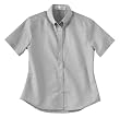 Ladies' Short Sleeve Button Down Oxford Shirt