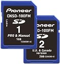 PIONEER CNSD-100FM Map Upgrade for AVIC F-Series In-Dash Navigation Systems