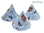 The Peepee Teepee for the Sprinkling WeeWee: Firedog Teepees in Cellophane Bag