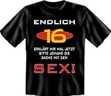 Produkt-Bild: Fun T-Shirt - endlich 16