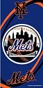 New York Mets Fiber Reactive Pool/Beach/Bath Towel (Team Color)