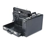 USL4884 - Leather Expandable Attache for Laptop