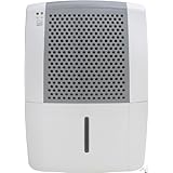 Frigidaire: FAD504TDD 50 Pint Capacity Dehumidifier with 277 CFM Air Circulation, Touchpad Controls, Automatic Shut-Off, Full Tank Alert System and Front Loading Bucket