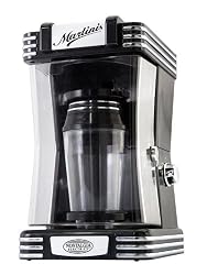 Nostalgia MSH-105 16-Ounce Retro-Style Martini Shaker - Black