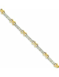 0.4 Carat 14K Gold Diamond Bracelet