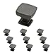Franklin Brass Webber (10-Pack) Cabinet Knobs | Soft Iron Handles for Dresser Furniture Drawers/Kitchen/Door/Bathroom | 1-1/8