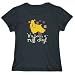 T-Shirt Womens Black " American Cocker Spaniel it&Acirc;&acute;s been a ruff day! " Dogs