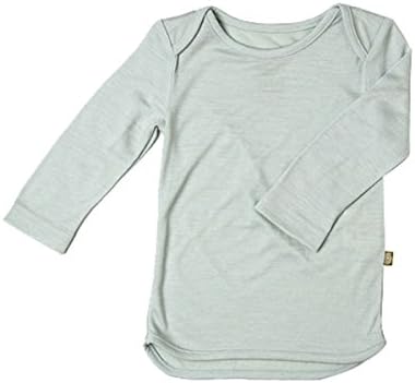 Nui Organics Long-Sleeve T-Shirt - Infant Girls' Egg Blue, 6-12M