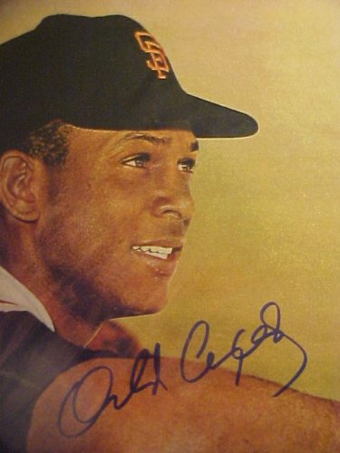 Orlando Cepeda San Francisco Giants Autographed 11 x 14 Professionally Matted Color Photo
