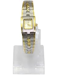 Unisex Square Shaped Dial Luxury Quartz Analog Super Watch Wristwatch Stainless Steel Top New