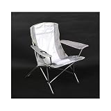 Camping Angelstuhl Stuhl Relags Travelchair 'Lodge Comfort ST' - silber / grau