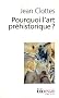Pourquoi l'art pr�historique ?