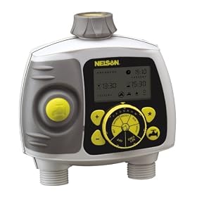 Nelson Eight Programmable Watering Cycles Electronic Water Timer with Second Convenience... by Nelson