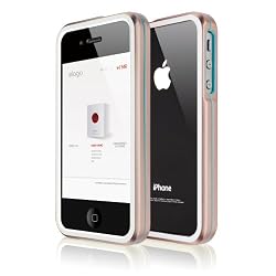 elago S4 S4 Aluminum Bumper Case for iPhone 4/4S - Bronze/Aqua