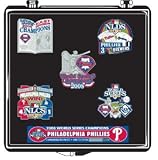 Philadelphia PHILLIES 2008 WORLD SERIES Champs 5 PIN SET New Gift