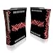 Neon Red Barbs Design Xbox 360 Full Body Protector Skin Decal Sticker