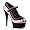 Baby Pink Satin / Black