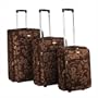 CalPak Palm Springs 3 Piece Exp. Luggage Set (Brown)
