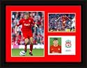 Steven Gerrard Framed Player Profile