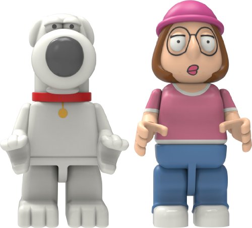 K'nex Family Guy-Brian and Meg Buildable Figures
