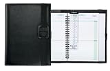 Kitchen & Home Online Shop Ranking 33600. Casual Wirebound Organizer Starter Set with Bungee Closure, 5-1/2 x 8-1/2, Black