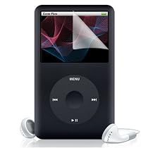 Apple Ipod Ipod Classic 80gb, 160gb Premium Reusable LCD Screen Protector with Lint Cleaning Cloth By Ikross ( 3 Packs )